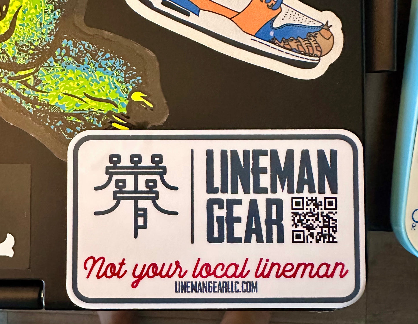 Lineman Gear Logo Sticker