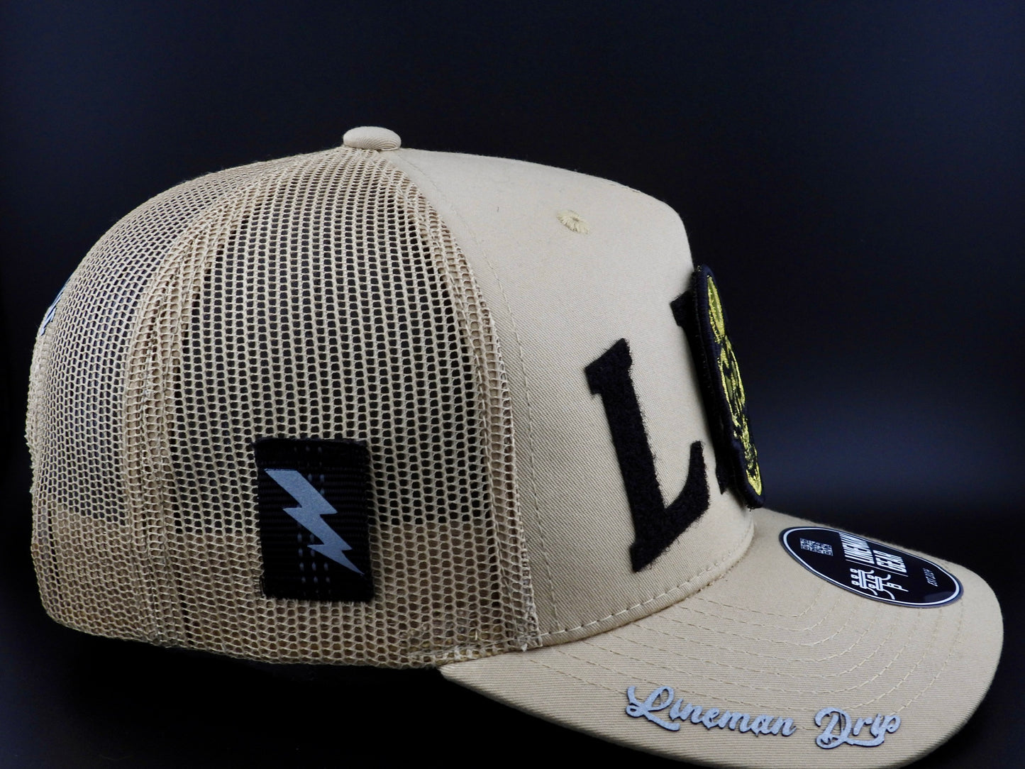 Velcro LMG (Line “MAN” Gear) SnapBack W/ Sunglass Straps