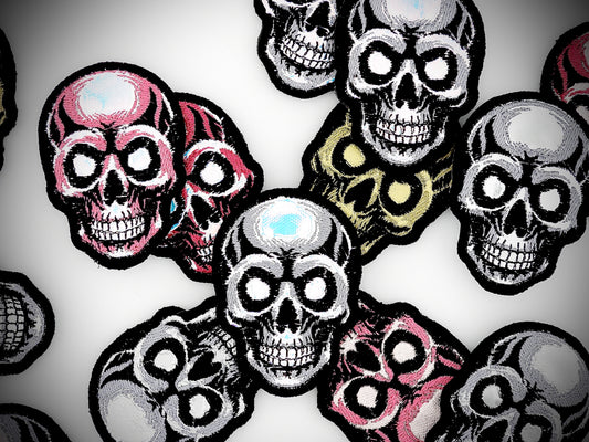 Skull Velcro Patch