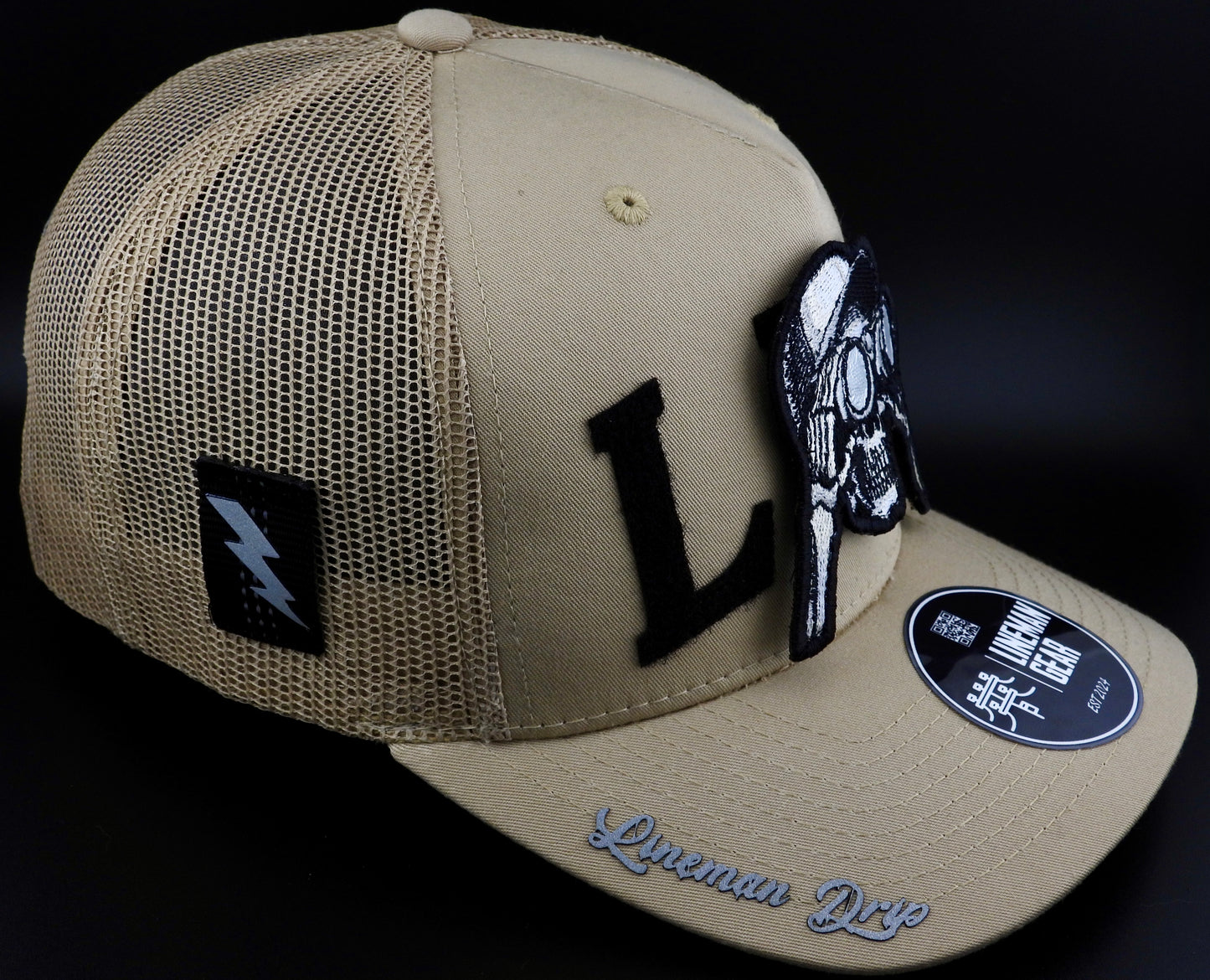 Velcro LMG (Line “MAN” Gear) SnapBack W/ Sunglass Straps