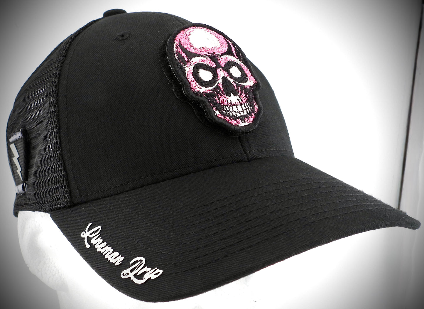 Velcro Skull Patch SnapBack