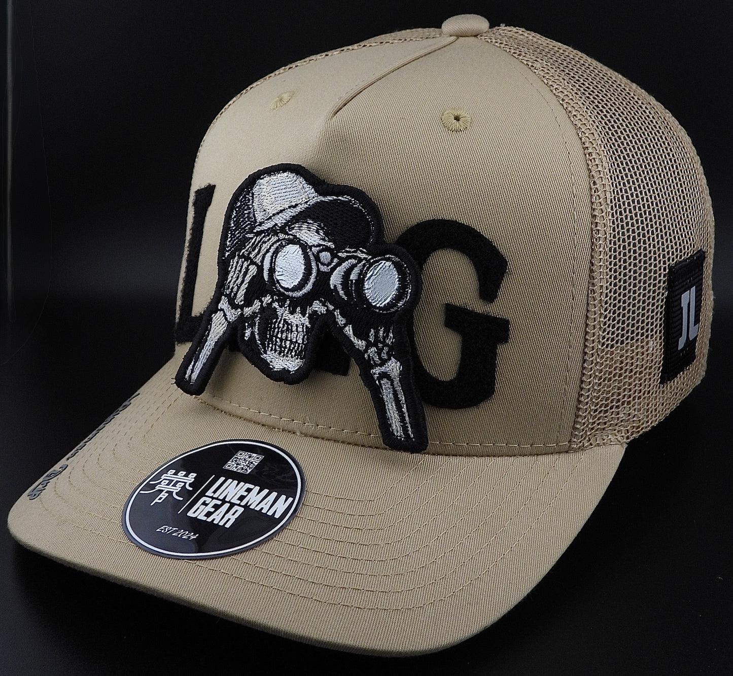 Velcro LMG (Line “MAN” Gear) SnapBack W/ Sunglass Straps