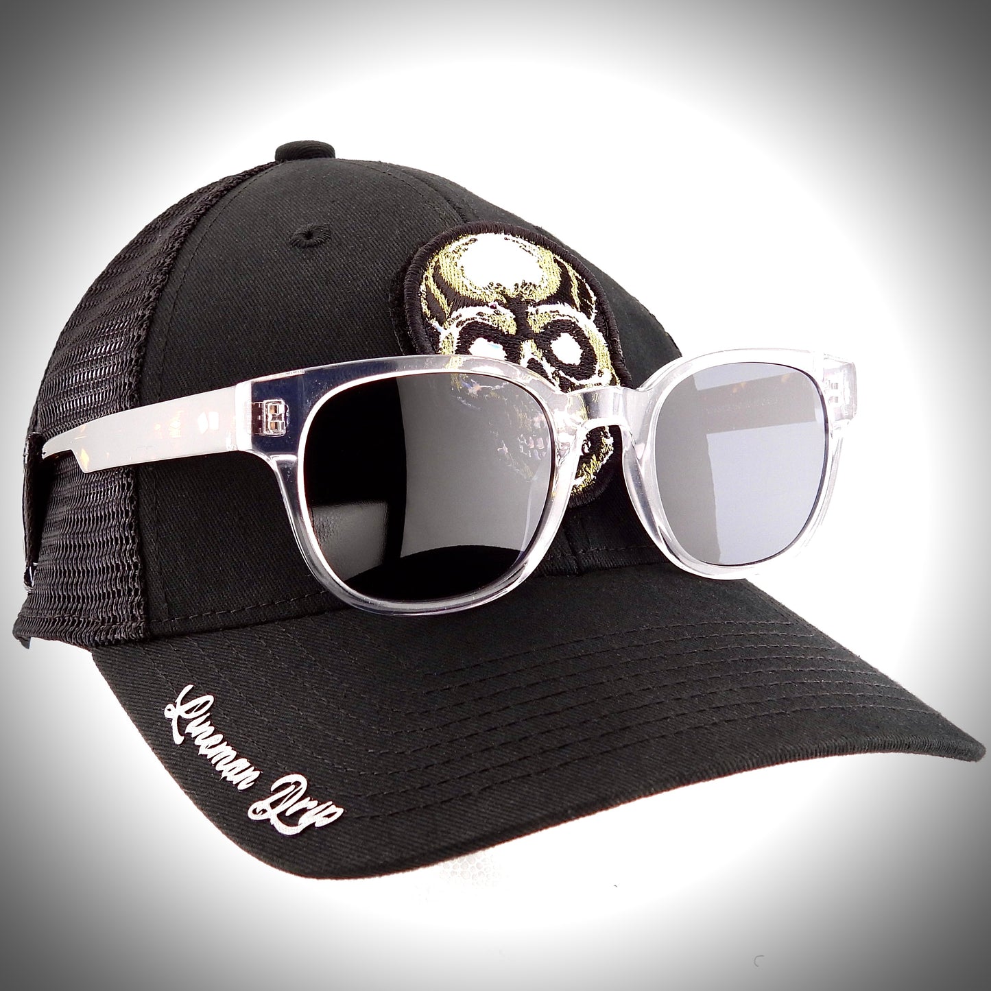 Velcro Skull Patch SnapBack