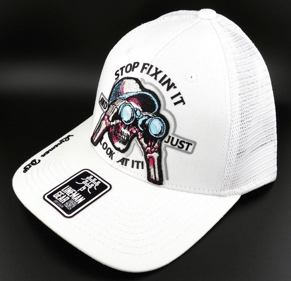 Lineman Drip-Inspector Cap “Stop fixin’ it and just look at it”