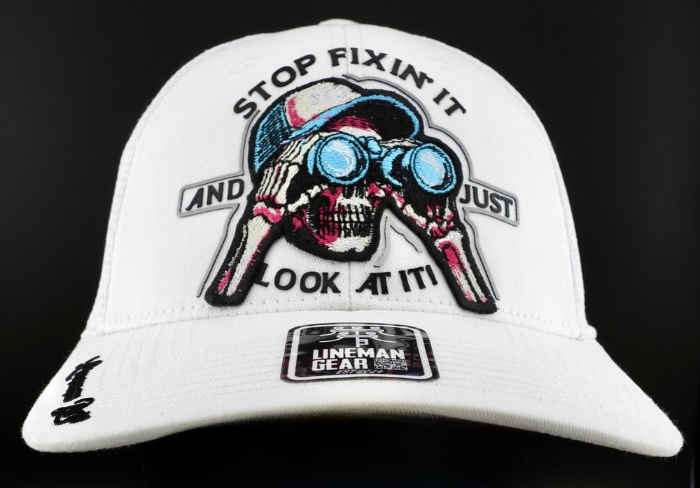 Lineman Drip-Inspector Cap “Stop fixin’ it and just look at it”