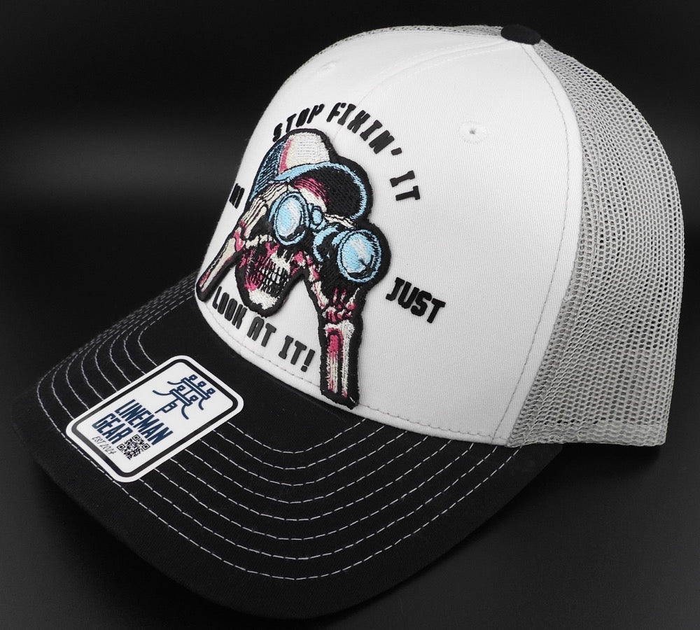 Lineman Drip-Inspector Cap “Stop fixin’ it and just look at it”