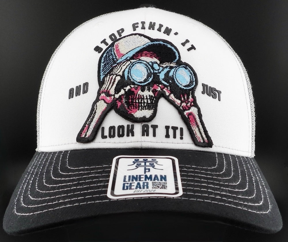 Lineman Drip-Inspector Cap “Stop fixin’ it and just look at it”