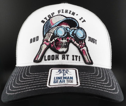 Lineman Drip-Inspector Cap “Stop fixin’ it and just look at it”