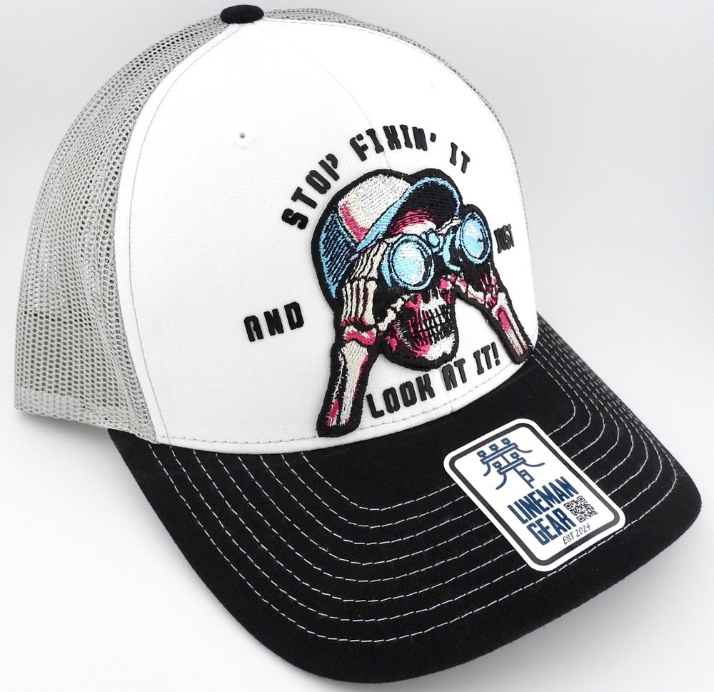 Lineman Drip-Inspector Cap “Stop fixin’ it and just look at it”