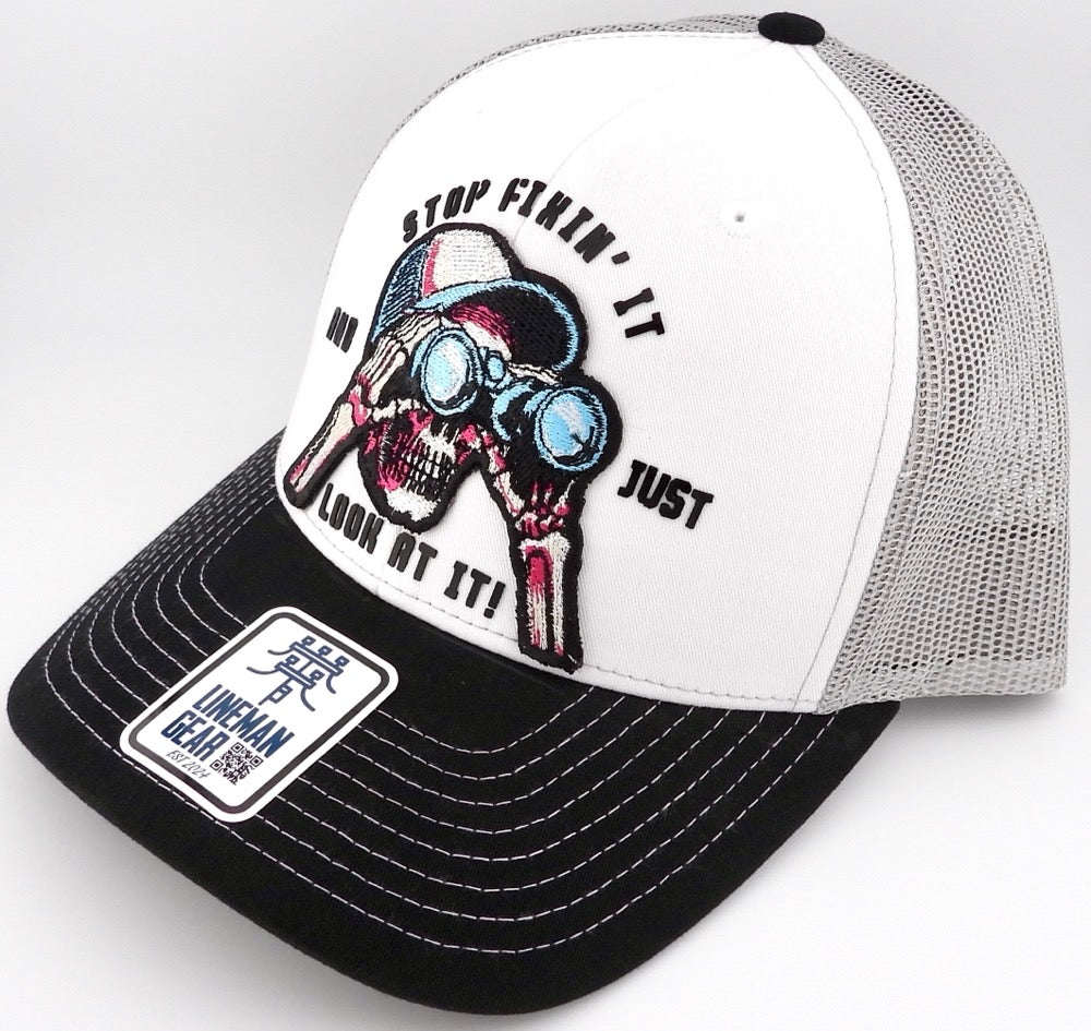 Lineman Drip-Inspector Cap “Stop fixin’ it and just look at it”