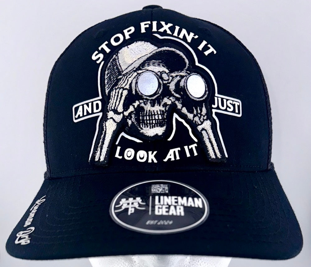 Lineman Drip-Inspector Cap “Stop fixin’ it and just look at it”