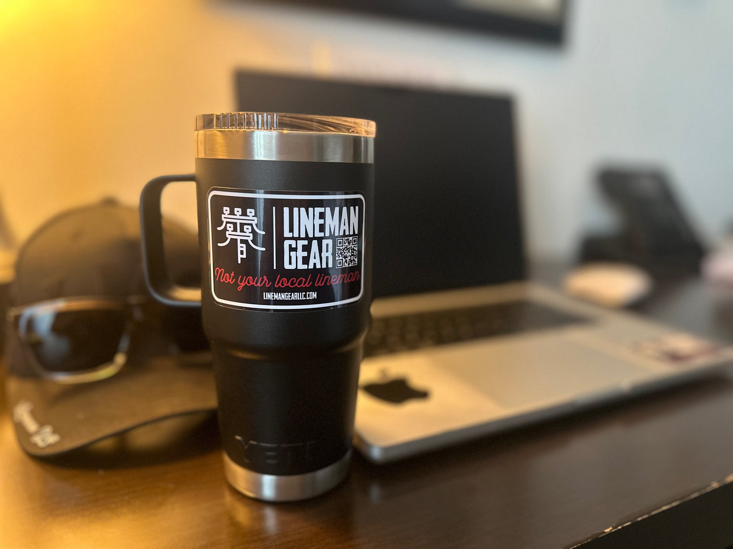 Lineman Gear Logo Sticker